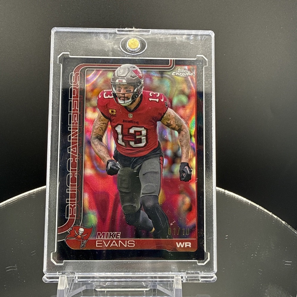 2025 Topps Chrome - Mike Evans #282 RayWave Refractor /10 SSP